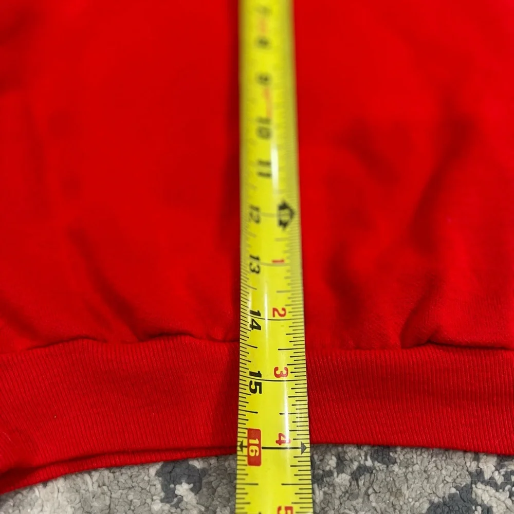 Vtg Disney 101 Dalmatians Crewneck Pullover Sweatshirt Holiday Youth Size Large - Picture 10 of 10